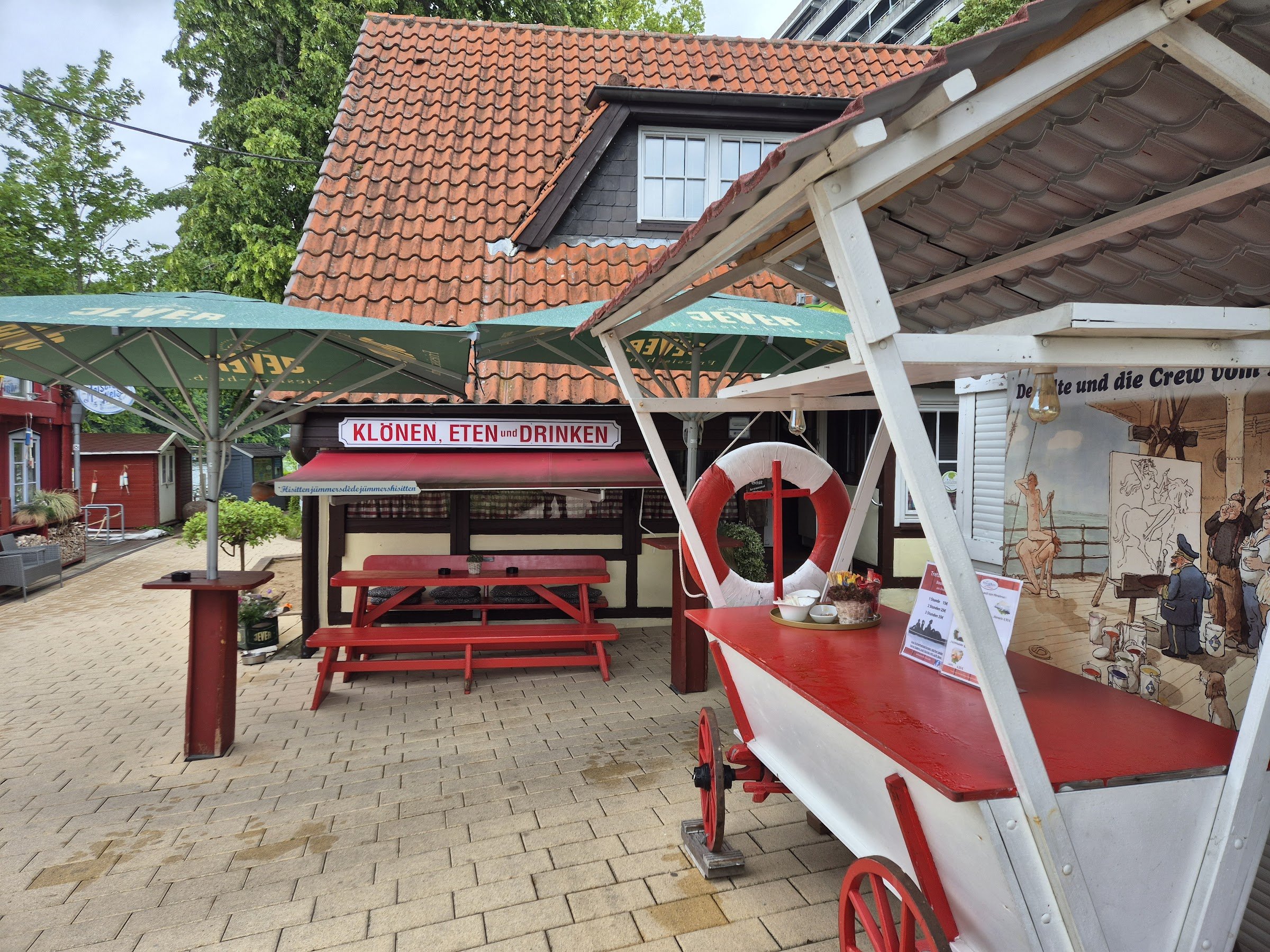 Bootshaus am Dieksee